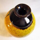 Speckled ceramic vase