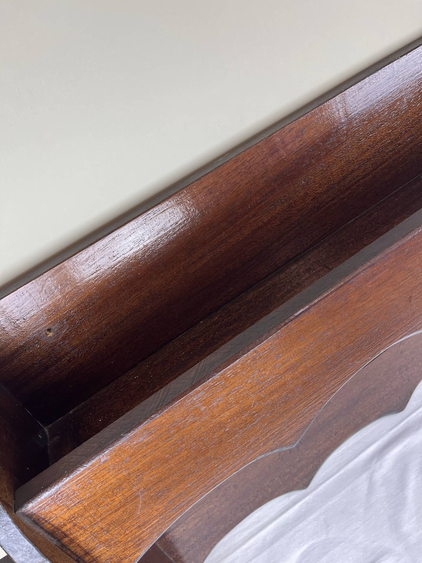 Antique wall shelf
