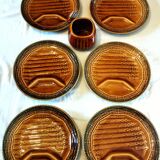Sarreguemines asparagus set 1970