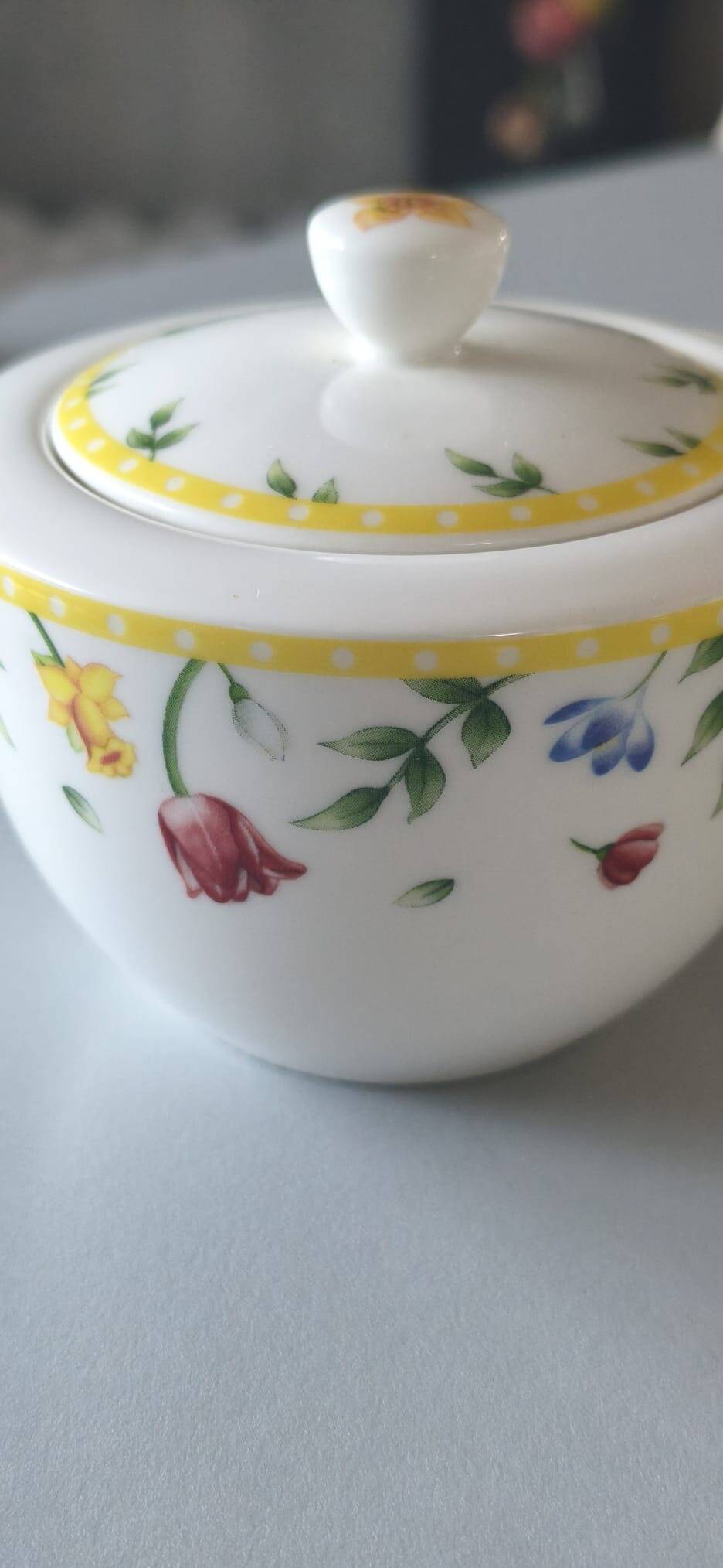 Sugar bowl Villeroy & Bosch "Spring Awakening"