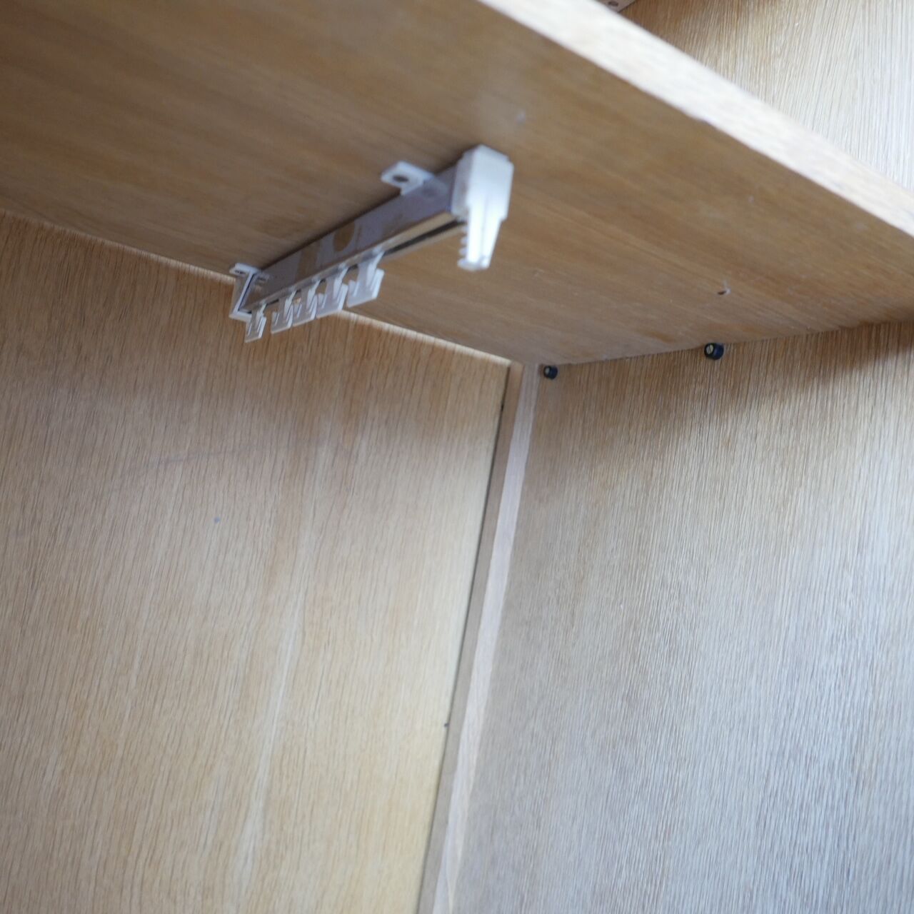 Guillerme et Chambron oak wardrobe