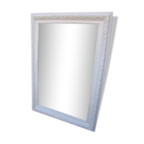 Large old bevelled mirror - 119 x 85cm