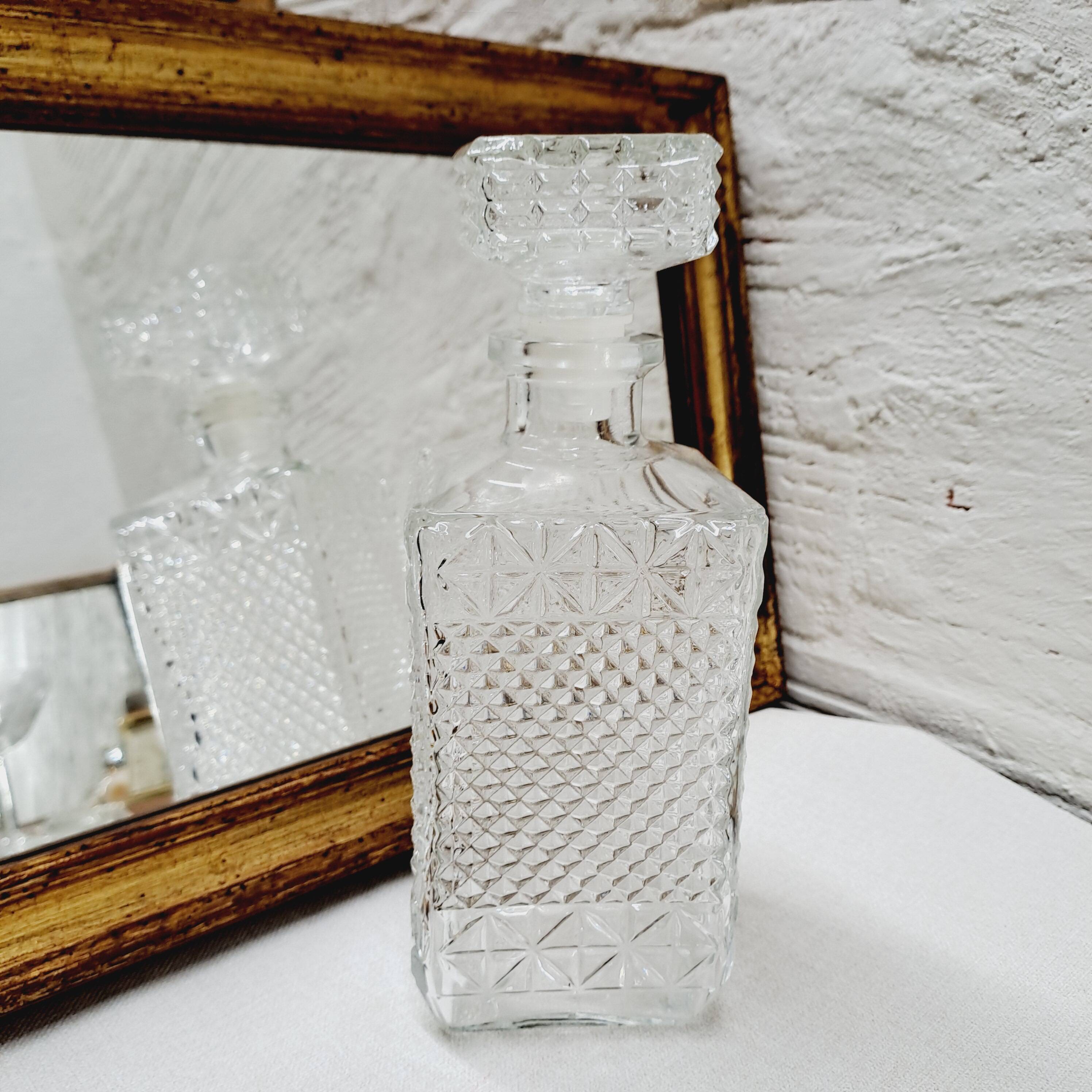 Carafe à whisky pointes de diamant