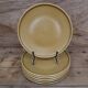 Lot de 6 assiettes en Grès de Rigny vintage