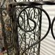 Wrought iron screen