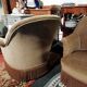 Paire de fauteuil Crapaud en velours