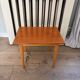 Petite table teck et hêtre - Suède années 70
