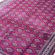 Large Semi Antique Turkmen Rug Bukhara Yomouth 370 × 224 Cm - Handmade