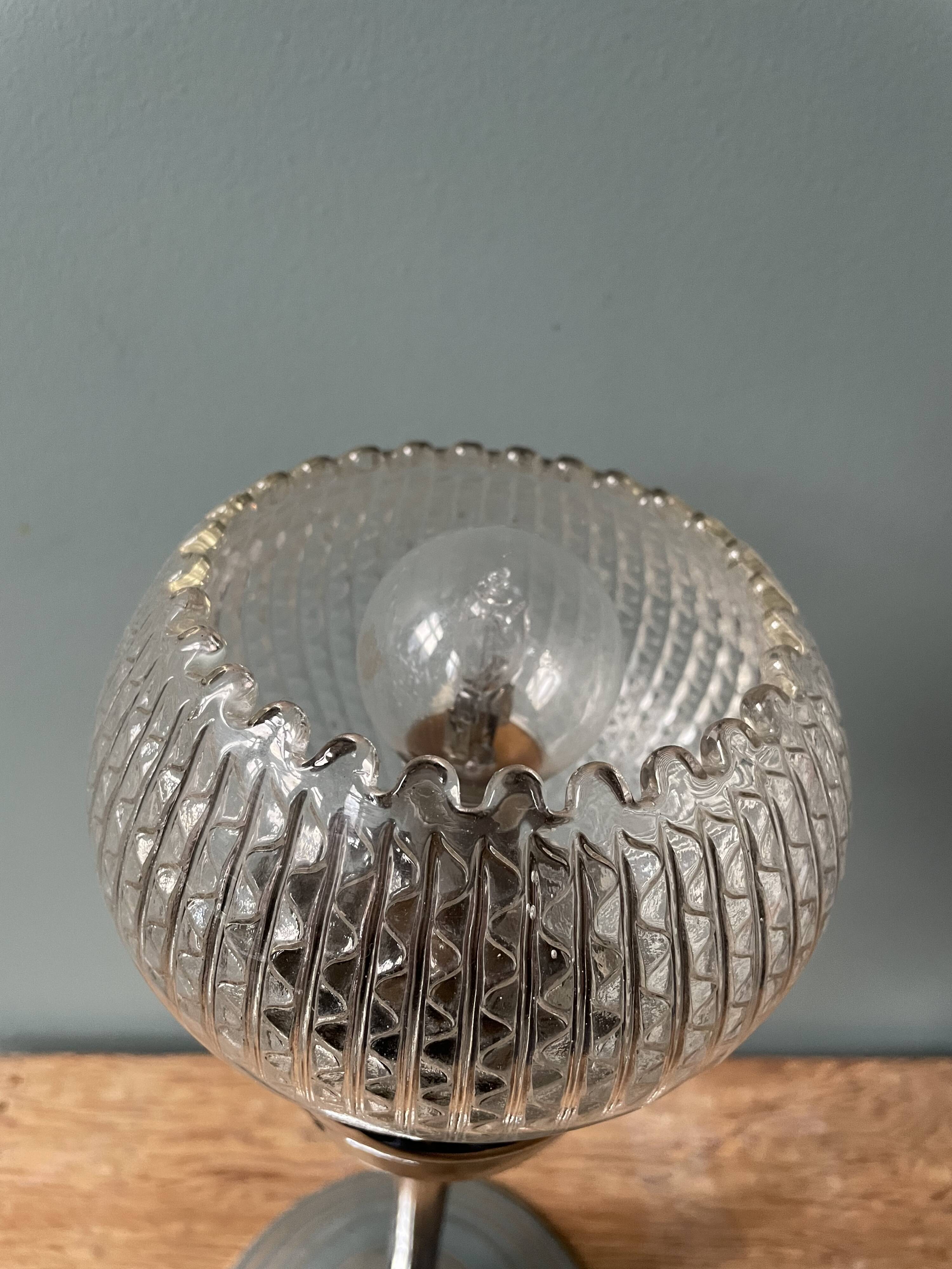 Art Deco lamp, circa 1940