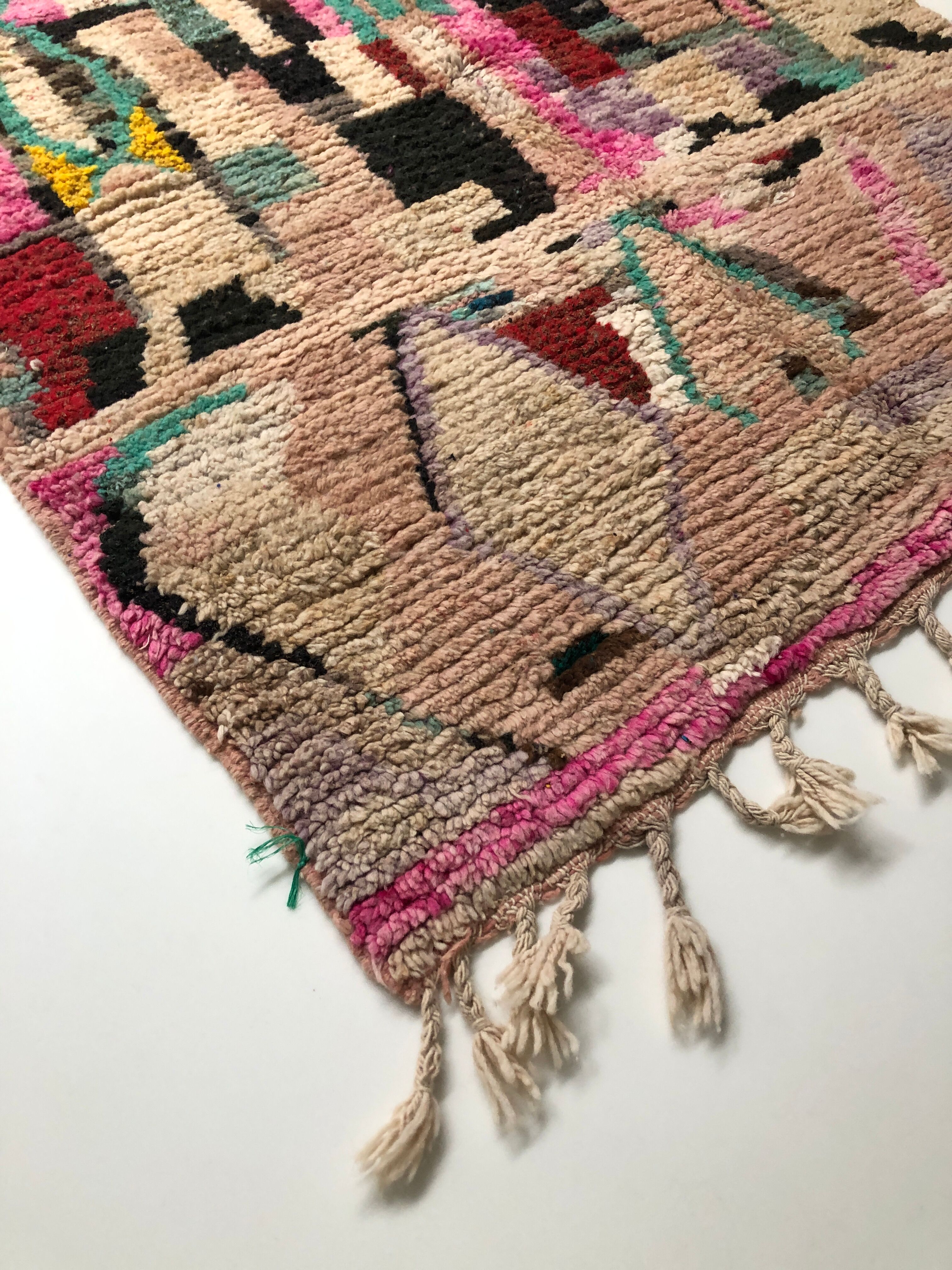 Moroccan Berber carpet Boujaad 1.59x1.3m