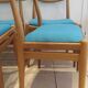 4 chairs W2 by Hans Wegner