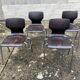 Lot de 4 chaises vintage Flototto
