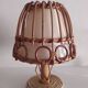 Pair of bamboo lamps
