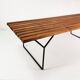 Model 400 bench, Knoll International, designed by Harry Bertoia, USA, 1950s