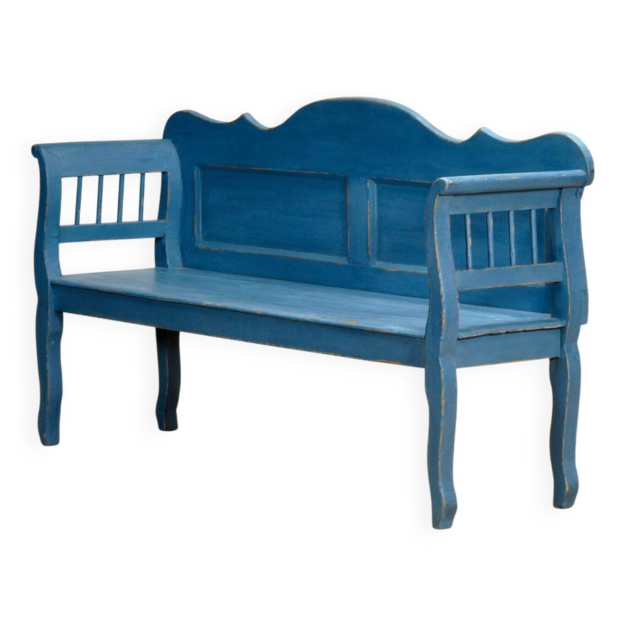 Antique pine bench, 1920s