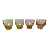 Set of 4 luminarc liquor glasses