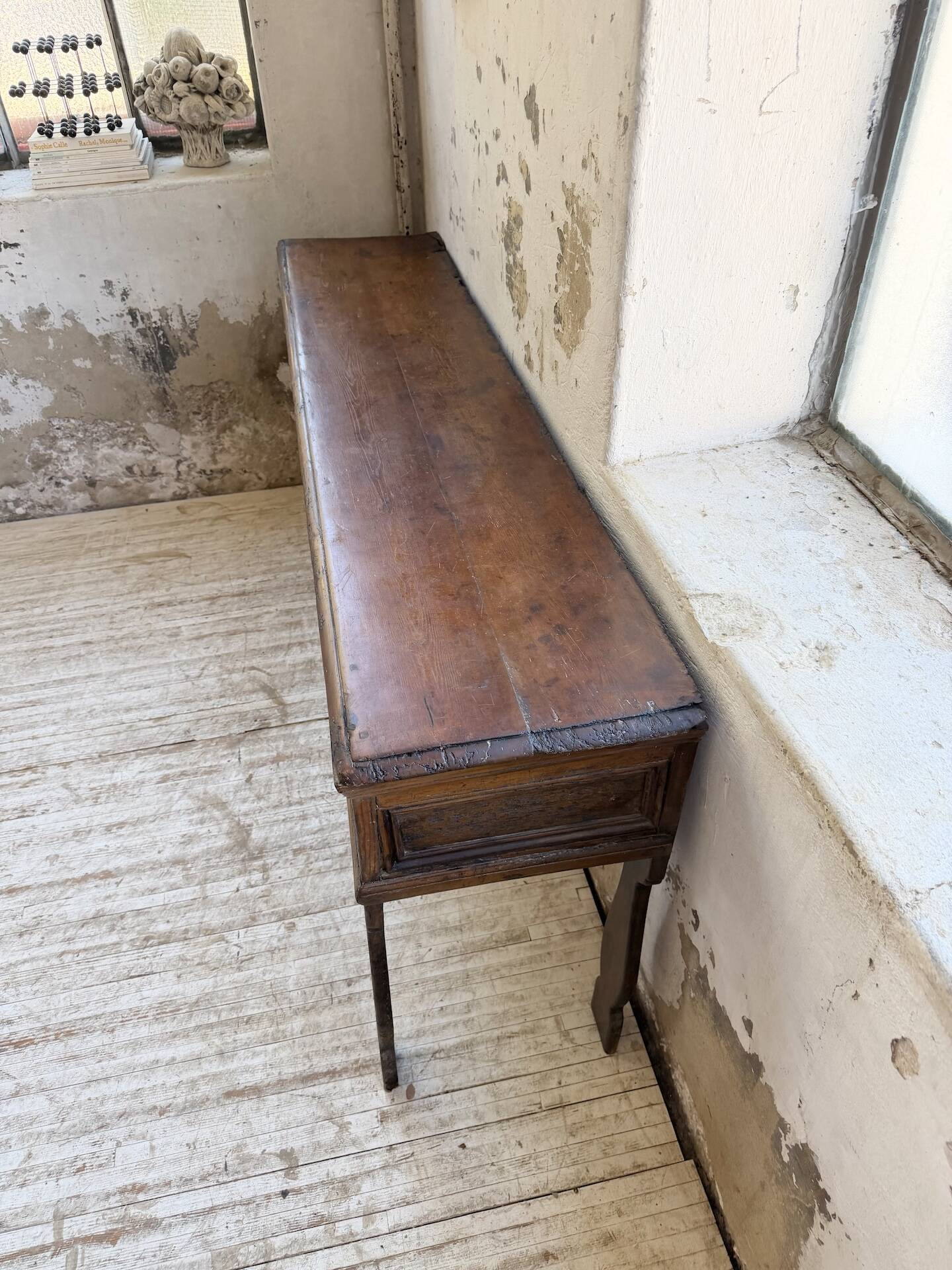 Console bois pin 1900