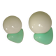 Pair of spherical wall lights - 1970s design