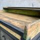 Workbench in metal and wood