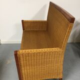 Banquette en osier