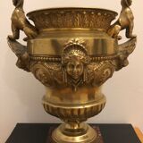 Large gilded bronze cut