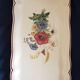 Large antique cake plate, Sarreguemines, Rustic