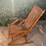 Vintage folding rocking chair