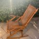 Fauteuil à bascule pliant vintage