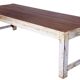 Table basse ancienne en teck birman