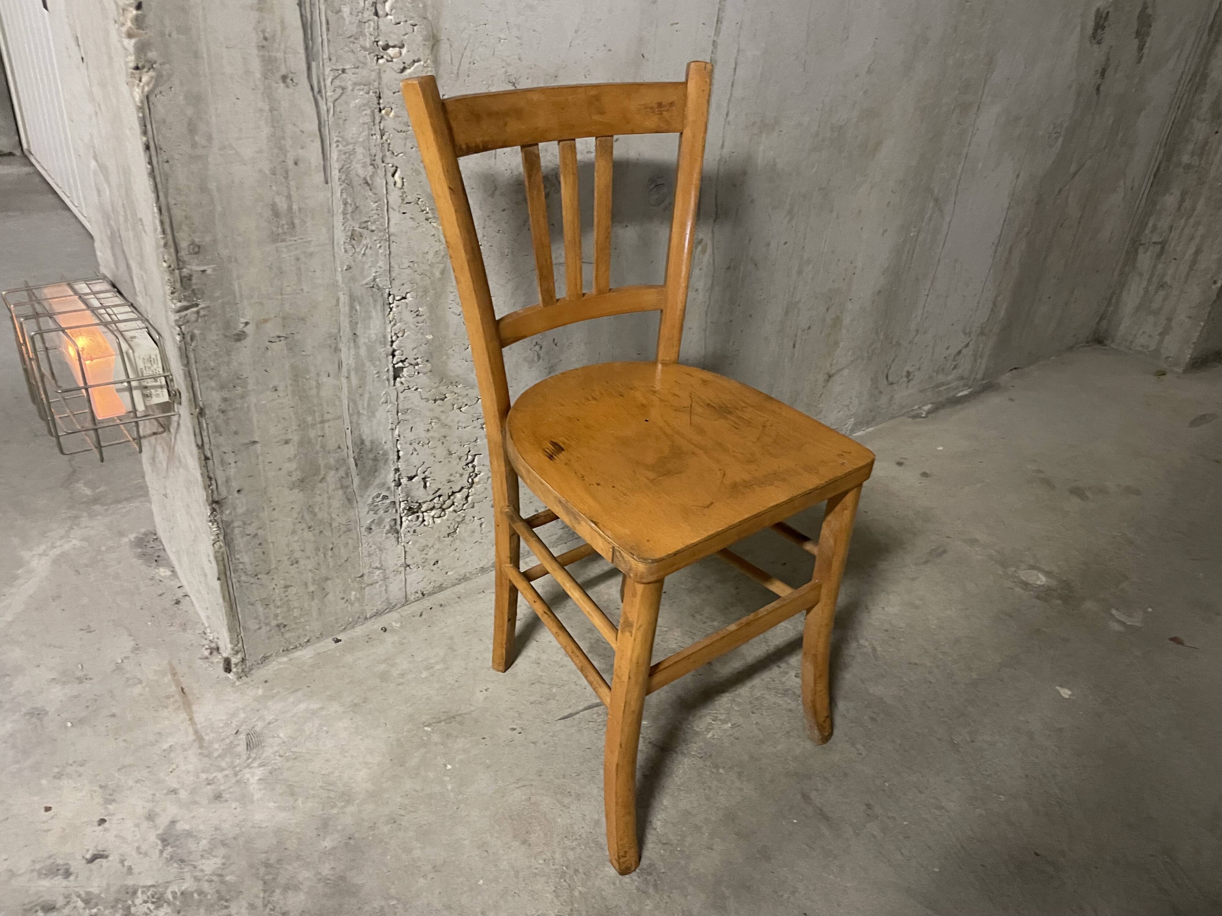 Chaise bistrot années 60