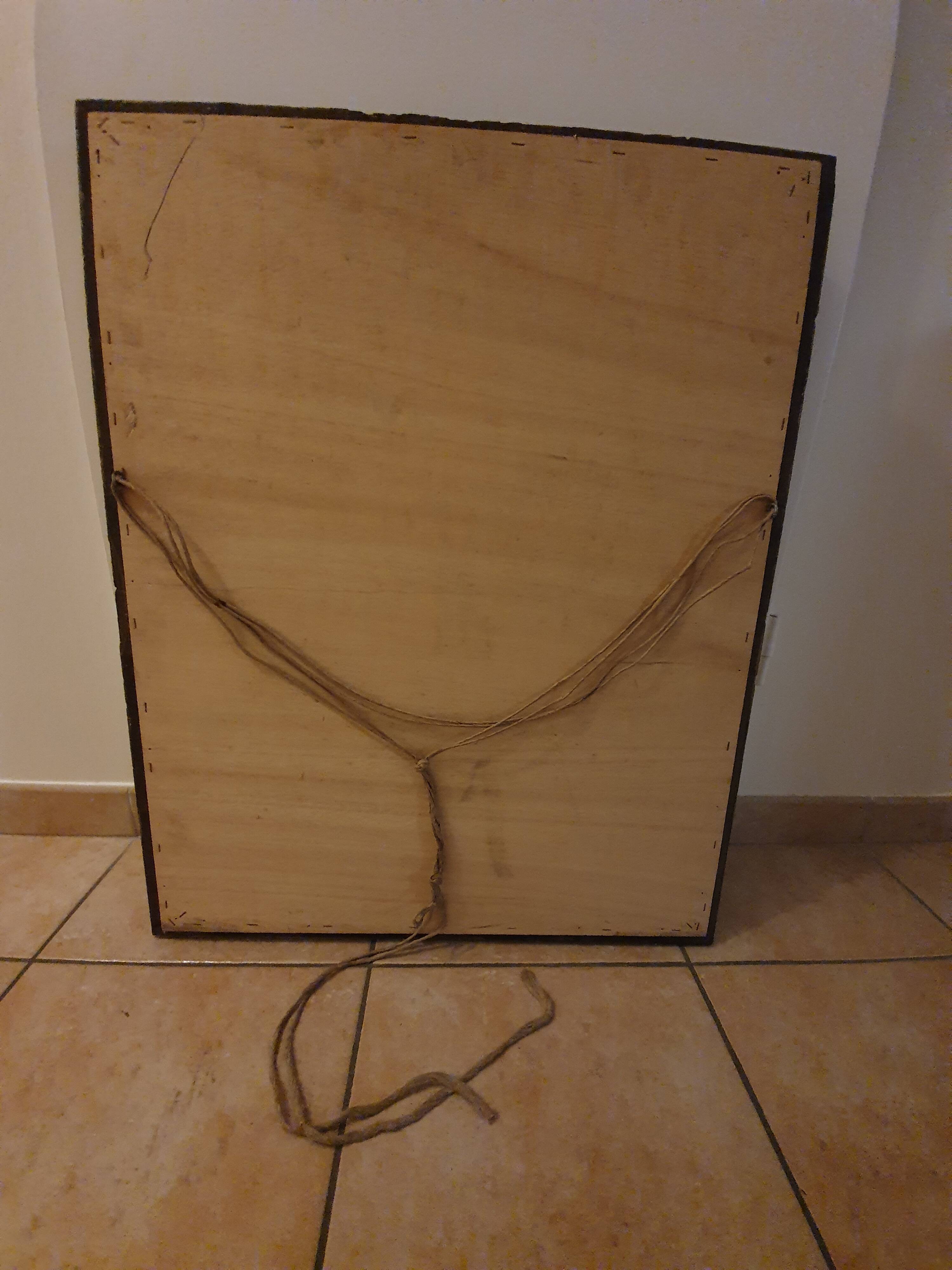 Miroir ancien doré