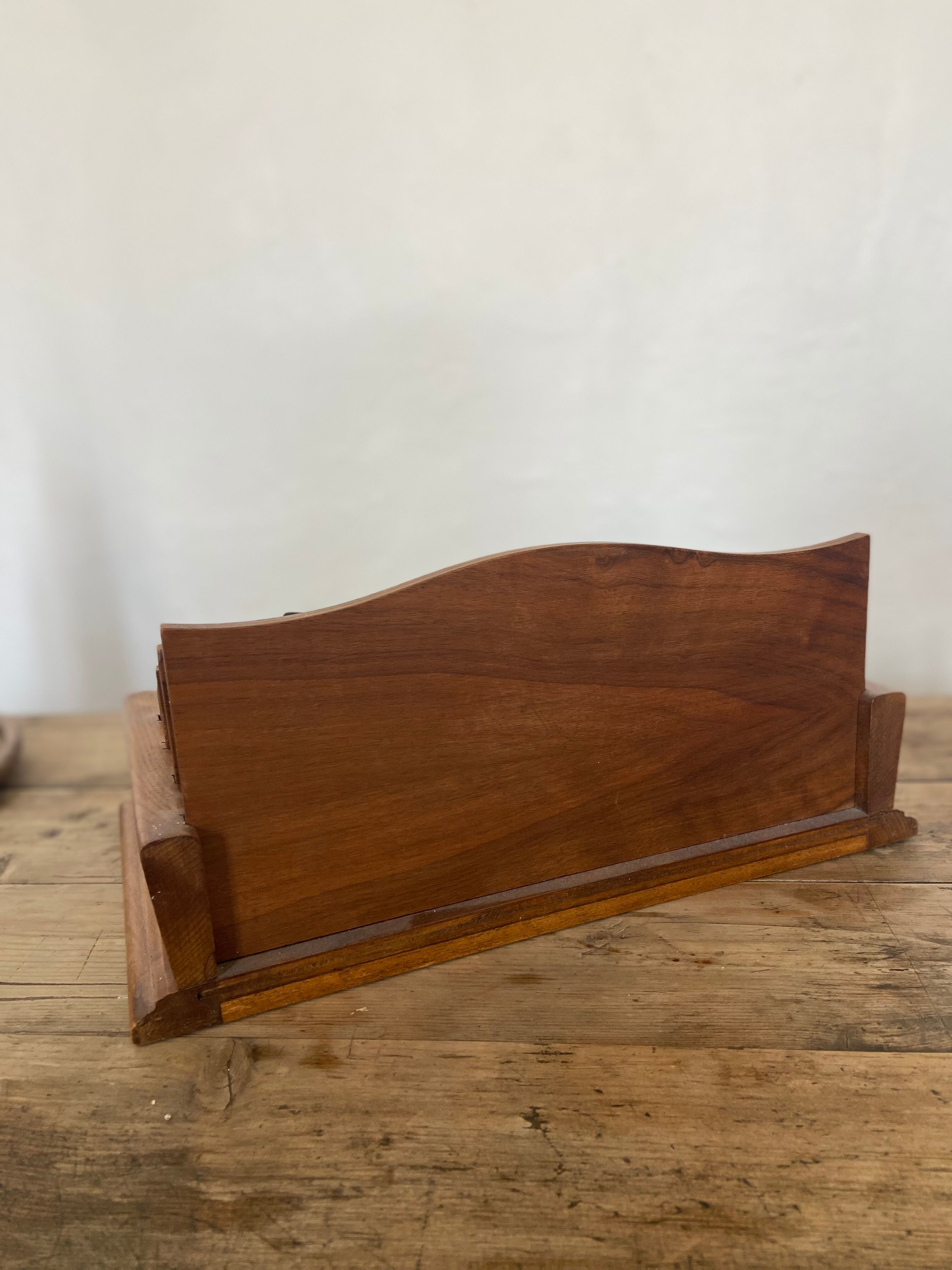 Vintage wooden mail range