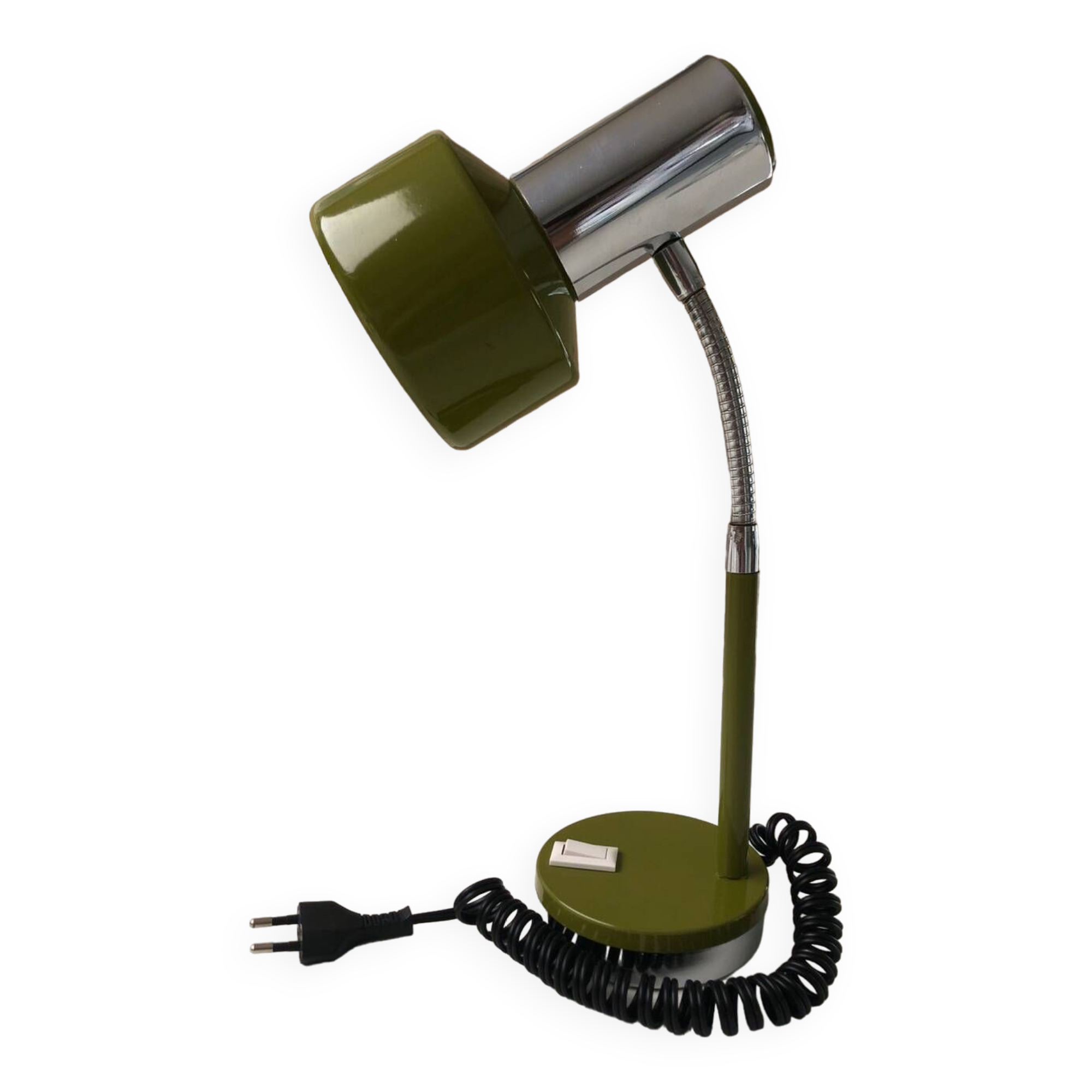 Metal desk lamp