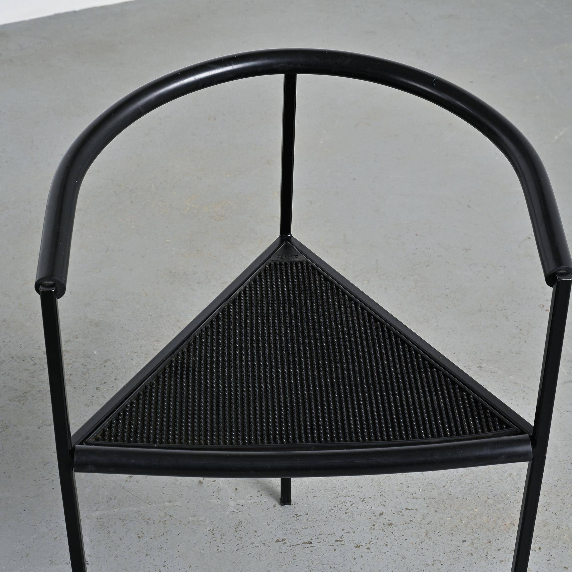 Millepunte chairs by Peregalli and Calatroni for Zeus Noto, around 1985.