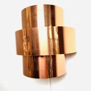 Brass Wall Lamp By Hans-Agne Jakobsson For Markaryd, Sweden, 1960S
