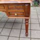 19th-century Louis Philippe walnut desk.