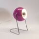 Space-age table lamp | purple and chrome | Vintage 70's