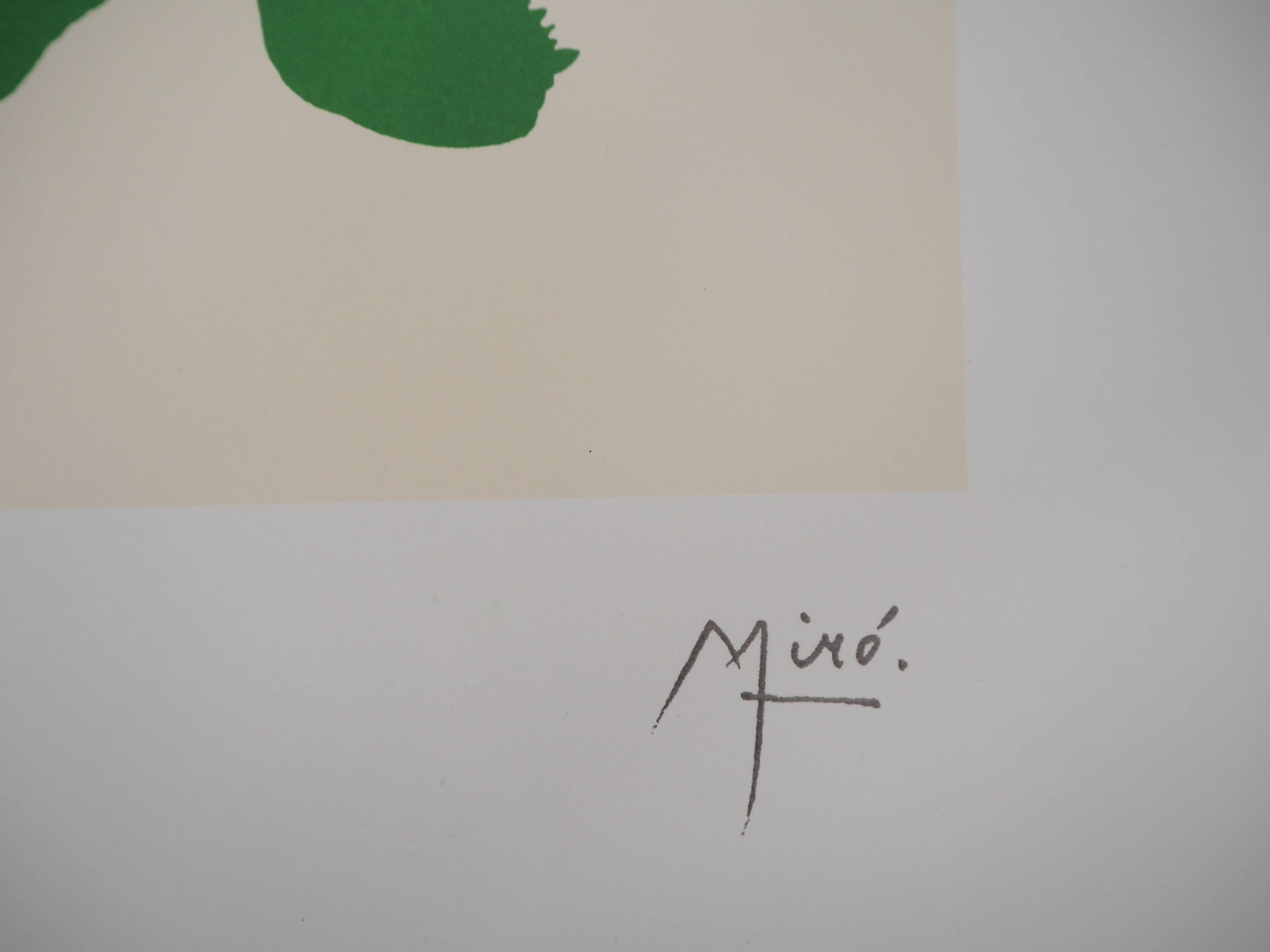Joan MIRO: Surrealist couple, signed lithograph