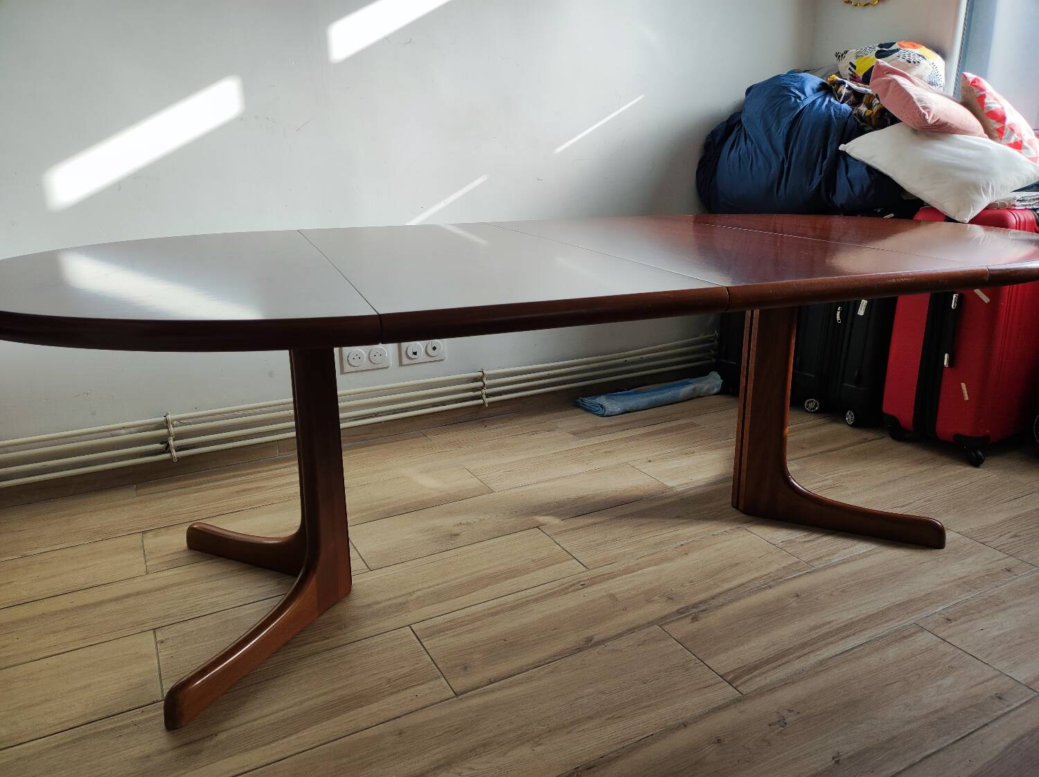 Table scandinave vintage Danemark CJ rosengaarden 60s