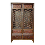 Lattice Chinese cabinet