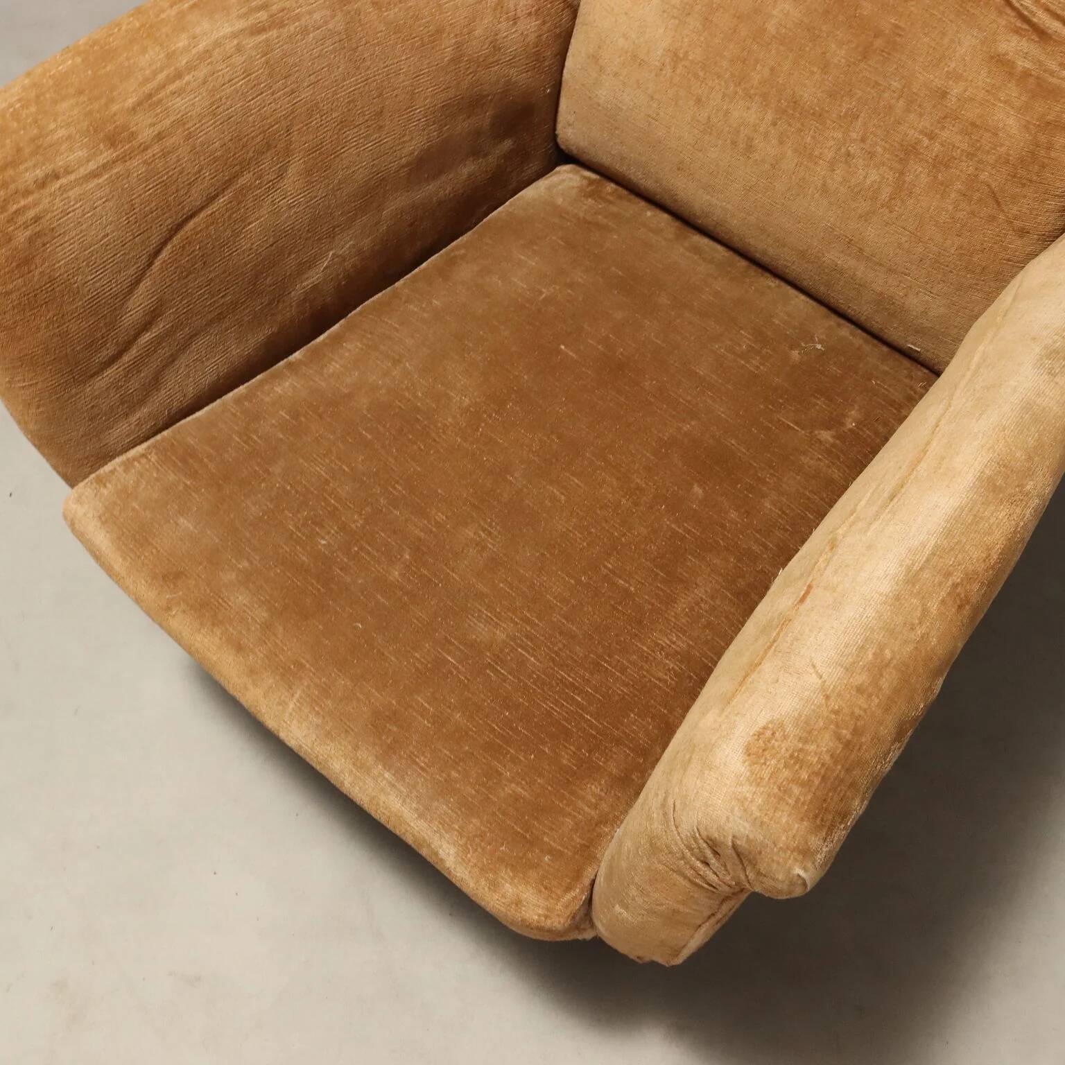 Paire de fauteuils bergère des années 1950