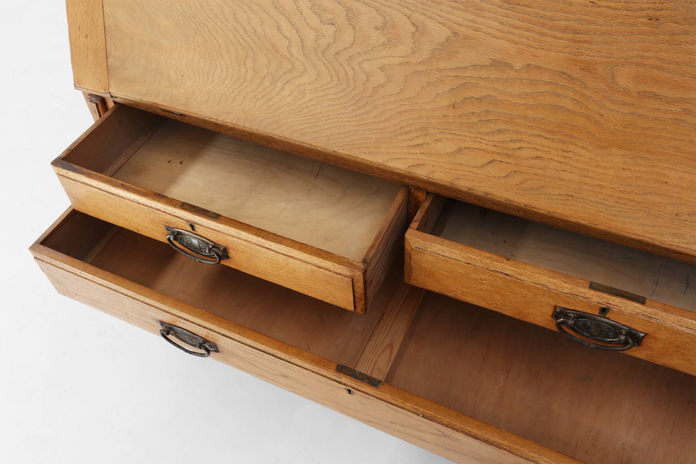 Engish secretary bookcase Arts&Crafts 1910
