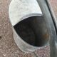 Zinc watering can + pommel - german