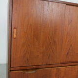 Mid- century modern  teak bookcase, cabinet, 1960 Denmark