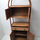 Bamboo bookcase