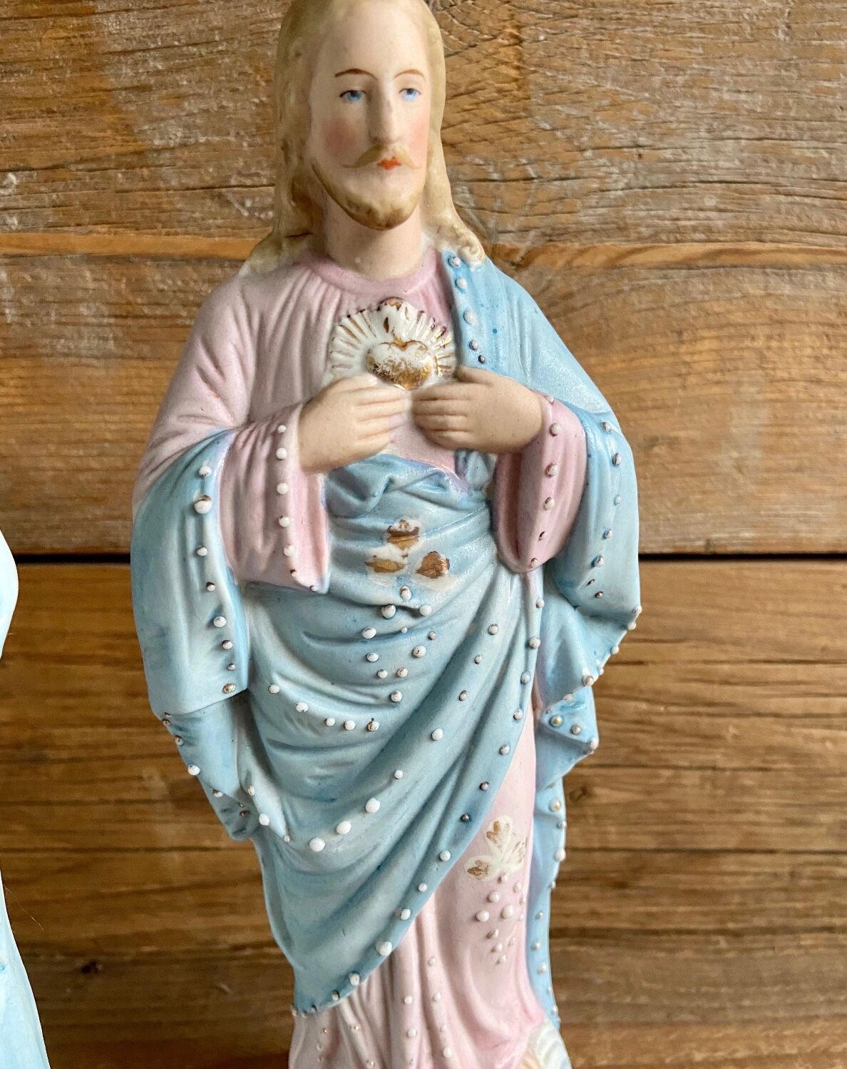 Religious statuettes early 20th century