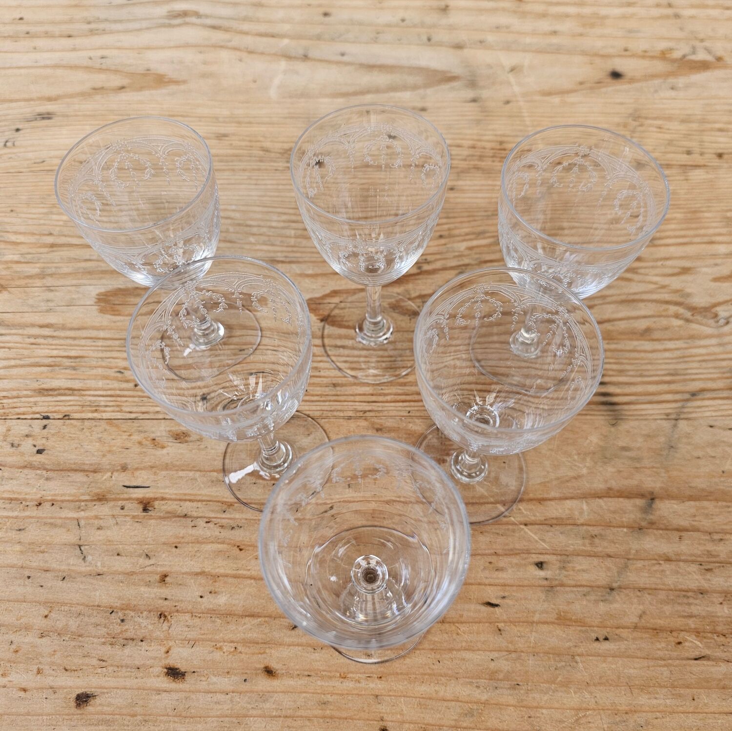 “Manon” St-Louis wine glasses