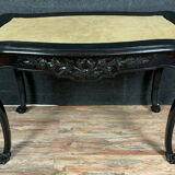 Napoleon III period games table in lacquered wood