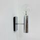 Vintage Hustadt Leuchten chrome wall lamp spot, 1970s, Germany