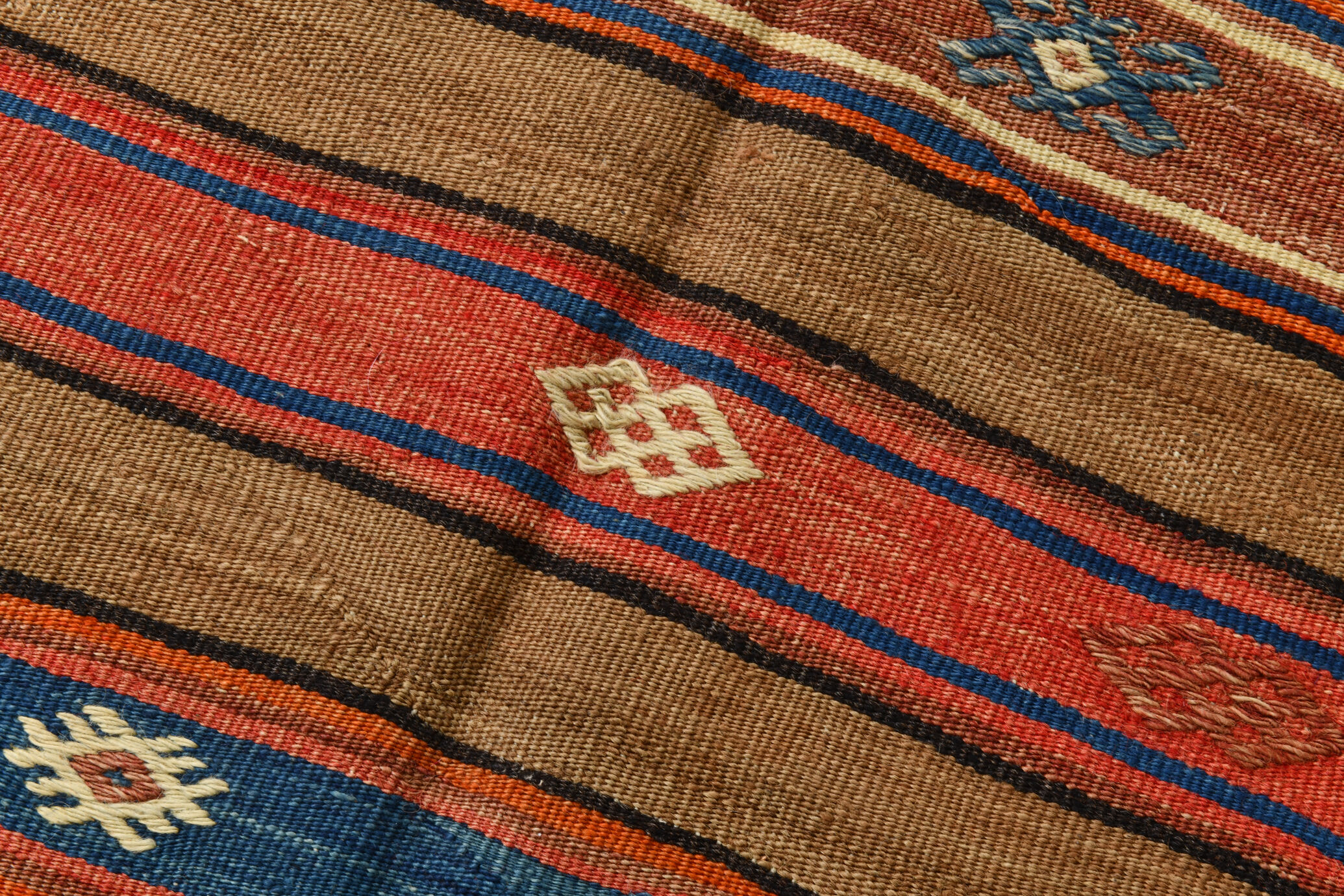5x8 Kilim Modern Area Rug, 162x241Cm